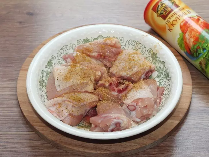 Сливочная гречка с пряной курицей “махеевъ” #махеевъ: шаг 4