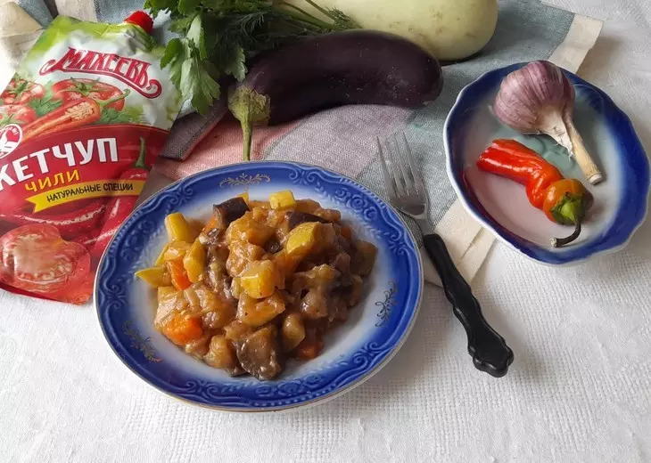 Острая овощная закуска "махеевъ"#махеевъ: шаг 11