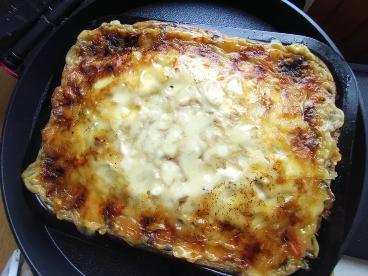 Грибная запеканка с сыром и горчицей "махеевъ" #махеевъ: шаг 10