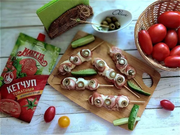 Закуска на шпажках "махеевъ" #махеевъ: шаг 4