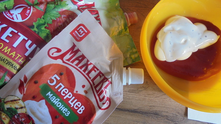 Картофельно-сырные лепешки с томатным вкусом махеевъ#махеевъ: шаг 6
