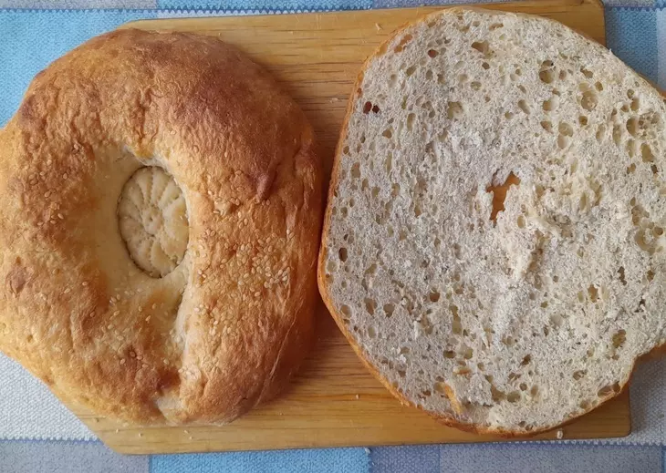 Из лаваша "пицца" с кукурузой, перцем и кетчупом "махеевъ"#махеевъ: шаг 2