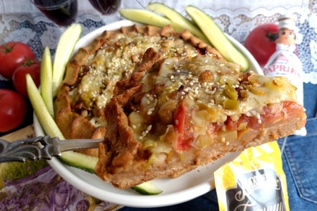 Ржаная галета с овощами и беконом"махеевъ" #махеевъ: шаг 15