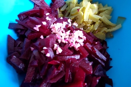 Свекольный салат под майонезом "махеевъ" #махеевъ: шаг 3