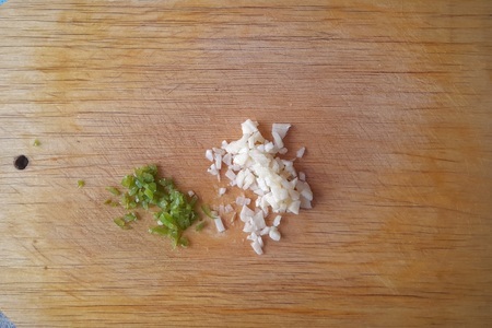 Салат из баклажанов с овощами и кетчупом "махеевъ"#махеевъ: шаг 8