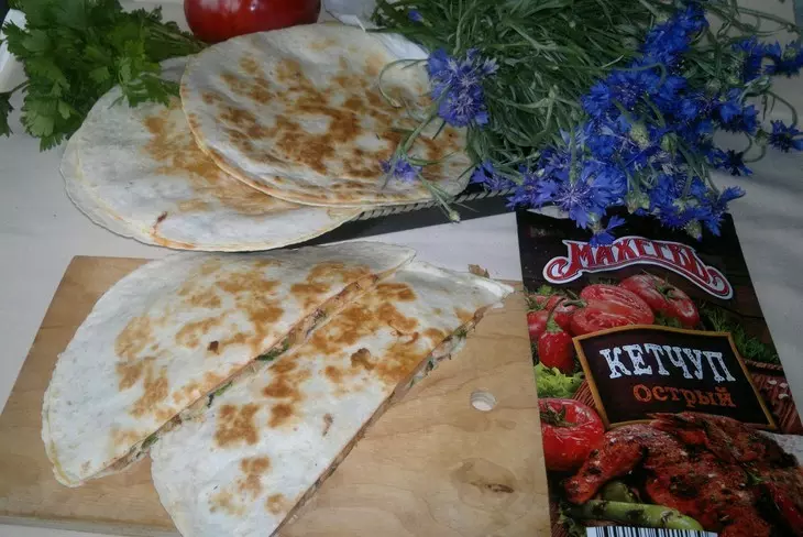 Тортильи с острой мясной начинкой "махеевъ"#махеевъ: шаг 10