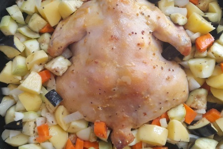 Курица с овощами в горчичном маринаде "махеевъ"#махеевъ: шаг 12
