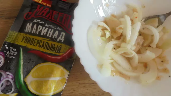 Сырный суп с маринованным луком махеевъ #махеевъ: шаг 1