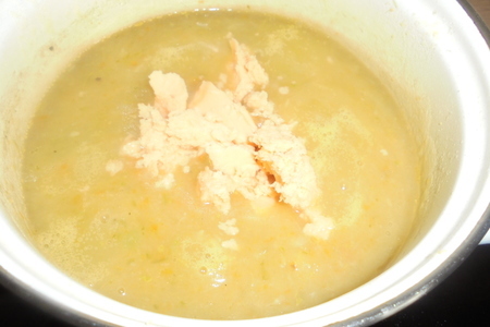Сырный суп с маринованным луком махеевъ #махеевъ: шаг 7