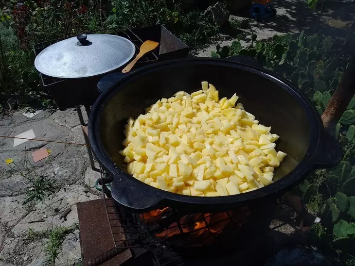 Картофельный суп в казане #махеевъ: шаг 4
