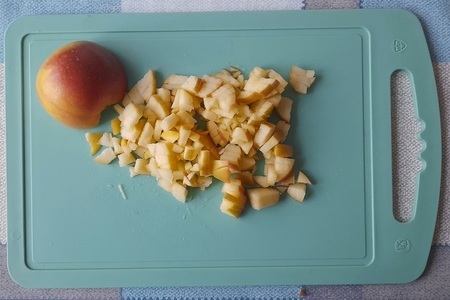 Творожное печенье с яблоками: шаг 4
