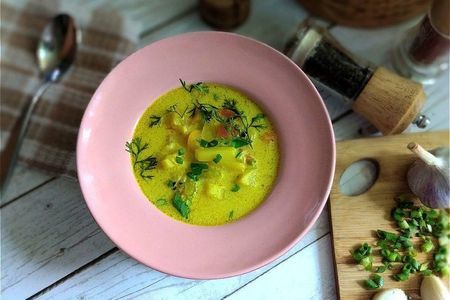 Индийский суп: шаг 9
