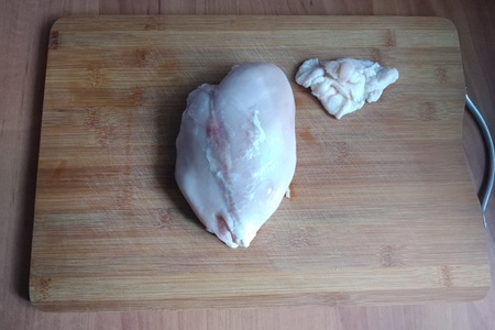 Запечённая курица на хлебе с овощами: шаг 1
