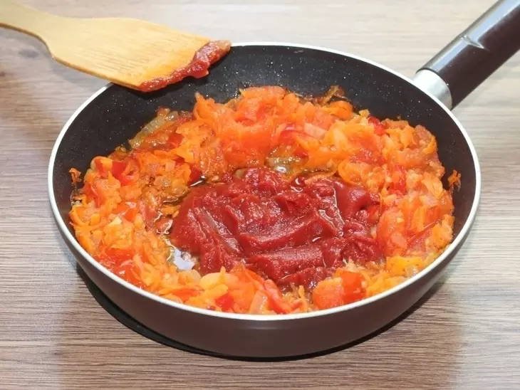 Щи со свиными ребрышками и курицей: шаг 11