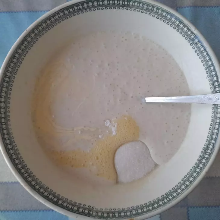 Ватрушка с творогом и яблоками: шаг 4