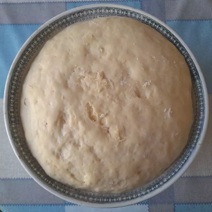 Ватрушка с творогом и яблоками: шаг 8