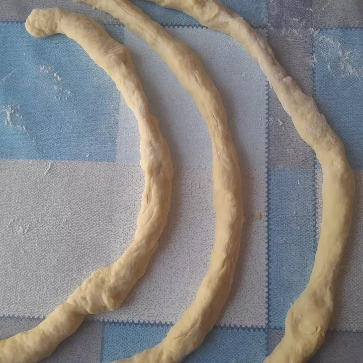 Ватрушка с творогом и яблоками: шаг 11