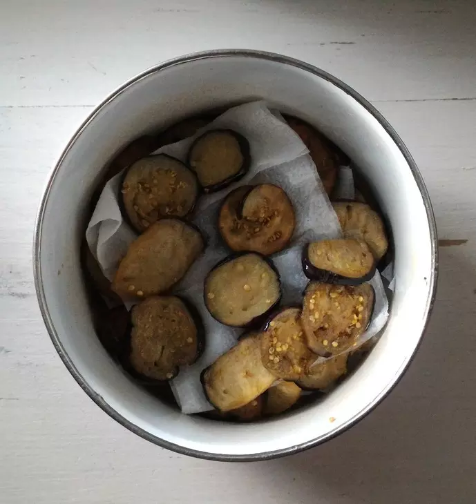 Запеканка из баклажанов и кабачков с курицей: шаг 3