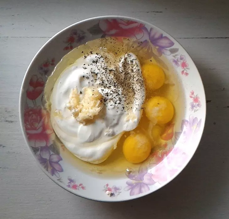 Запеканка из баклажанов и кабачков с курицей: шаг 6