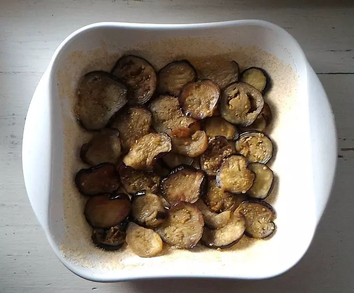 Запеканка из баклажанов и кабачков с курицей: шаг 9