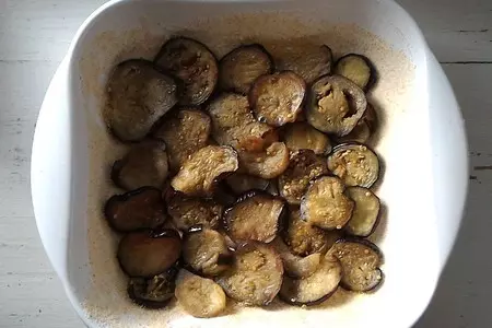 Запеканка из баклажанов и кабачков с курицей: шаг 9