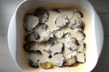 Запеканка из баклажанов и кабачков с курицей: шаг 10
