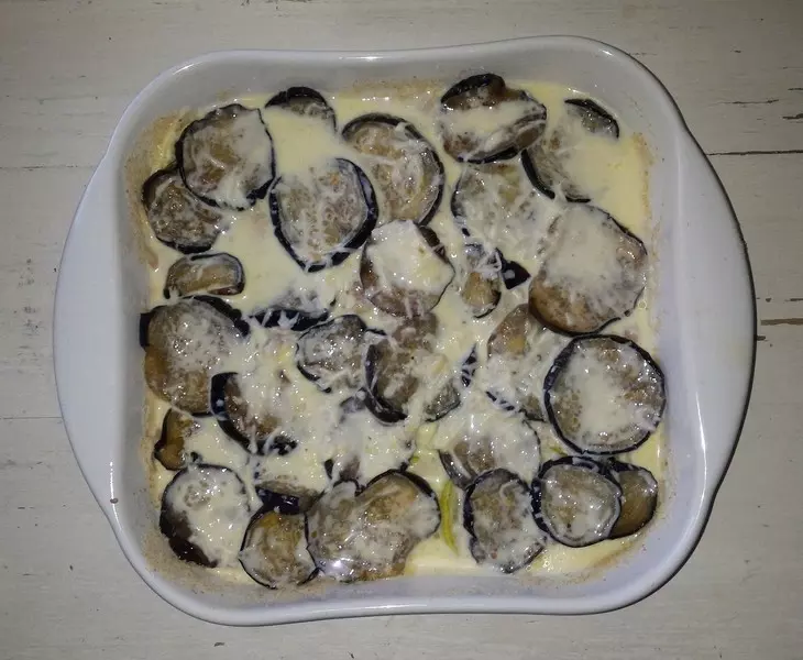 Запеканка из баклажанов и кабачков с курицей: шаг 14