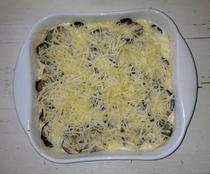 Запеканка из баклажанов и кабачков с курицей: шаг 15