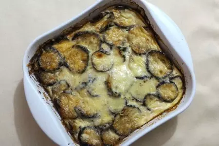 Запеканка из баклажанов и кабачков с курицей: шаг 16