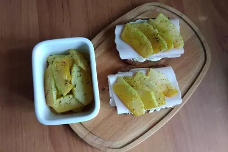 Бутерброды с печёной тыквой: шаг 4