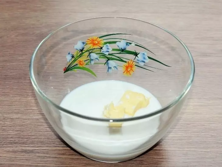 Булочки - улитки с фруктовой начинкой: шаг 2