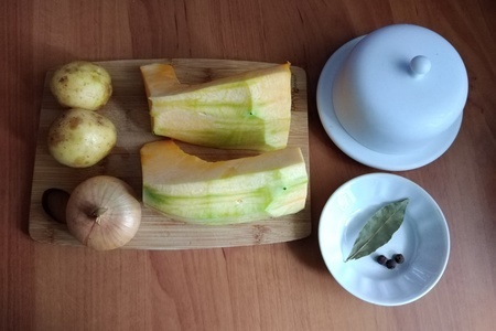 Пряное тыквенно-картофельное пюре: шаг 1