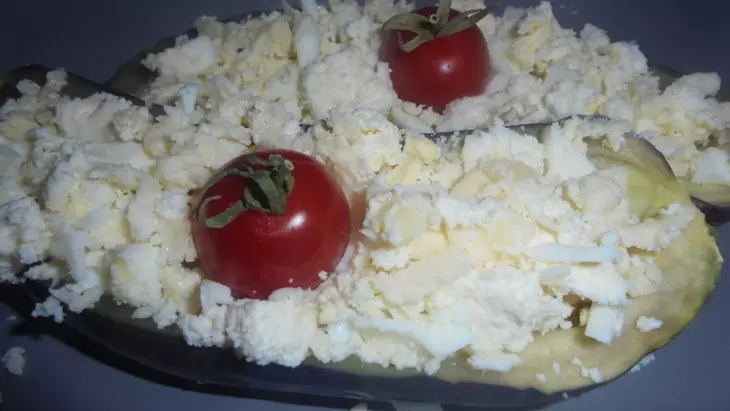 Баклажаны, фаршированные сыром: шаг 7
