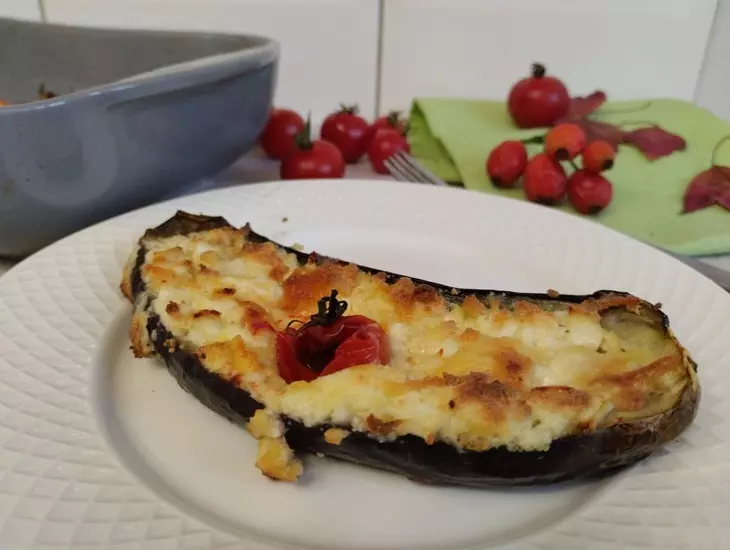 Баклажаны, фаршированные сыром: шаг 9