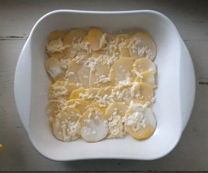 Картофельная запеканка с сыром: шаг 5