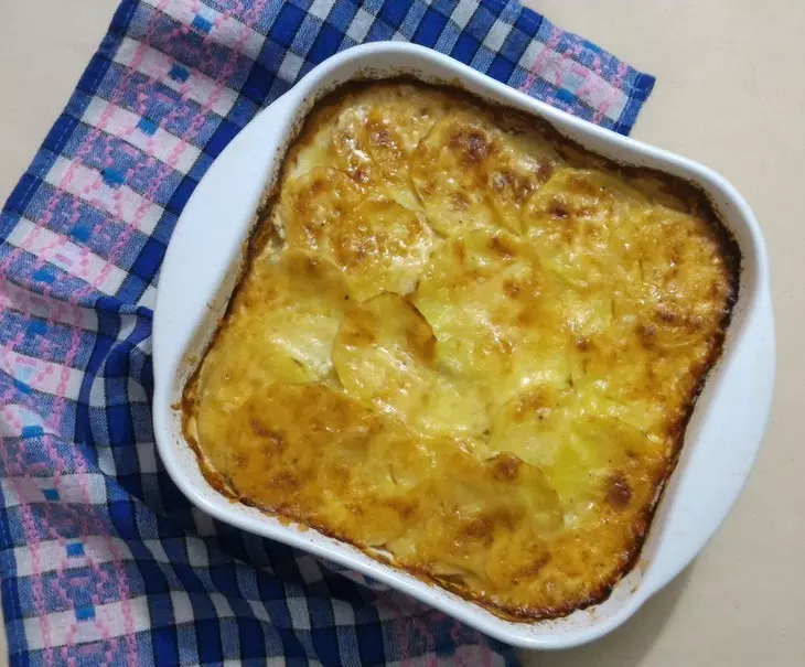 Картофельная запеканка с сыром: шаг 8