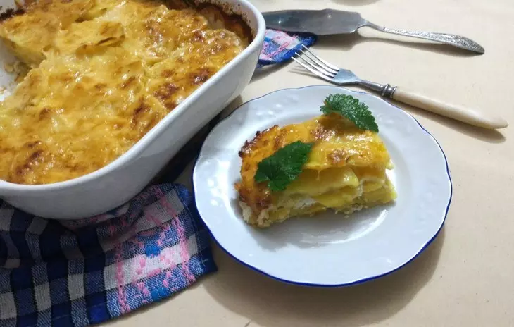 Картофельная запеканка с сыром: шаг 9