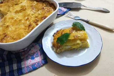 Картофельная запеканка с сыром: шаг 9
