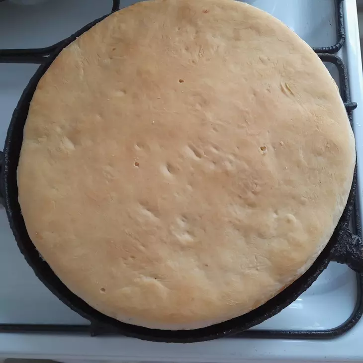 Дрожжевой пирог с яблоками и ежевикой: шаг 18