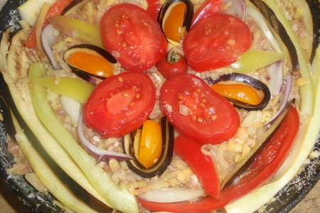 Картофельно-мясная запеканка с овощами: шаг 9