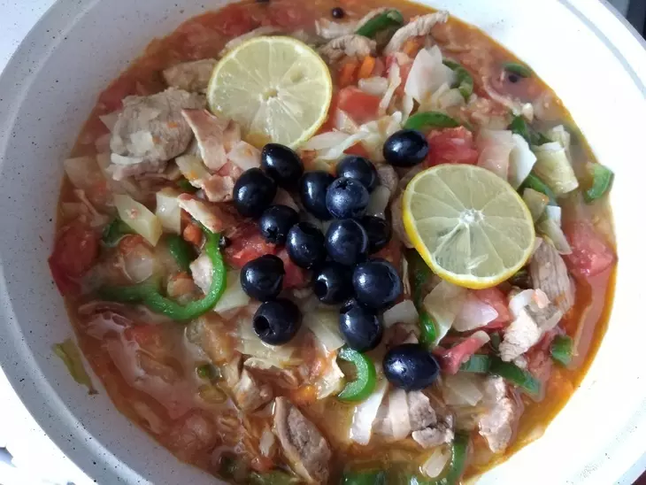 Солянка мясная: шаг 9