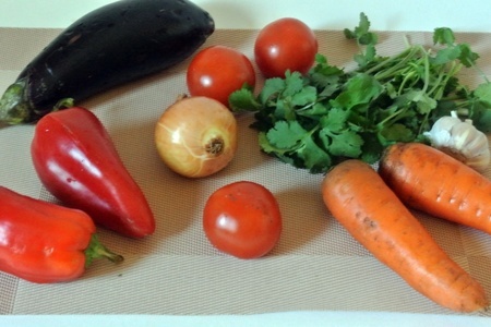 Рагу из овощей и белой фасоли: шаг 1