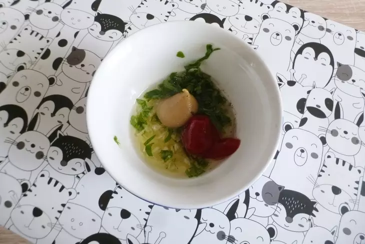 Мятый запечённый картофель с хрустящей корочкой: шаг 2
