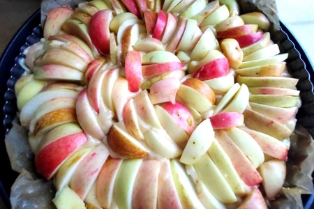 Яблочный пирог с крошкой: шаг 10