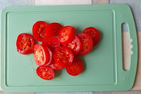 Салат с помидорами, баклажаном и сыром: шаг 6