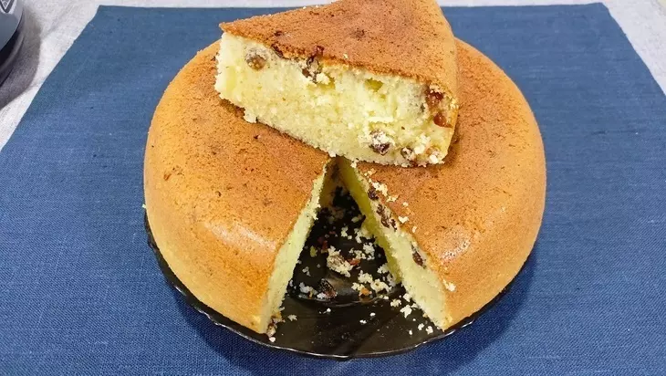 Манник на молоке с изюмом (в мультиварке): шаг 8