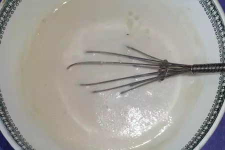 Дрожжевые оладьи с яблоками: шаг 4