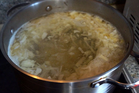 Суп из семги с овощами: шаг 16