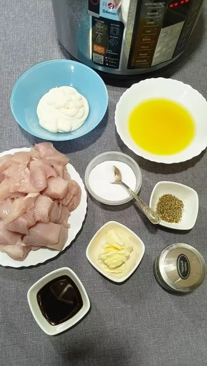 Курица с апельсиновым соком: шаг 2