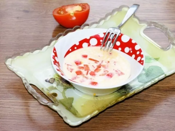 Омлет в чашке: шаг 5